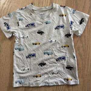 Kyte Baby Vintage Cars V-Neck Tee 3T NWOT